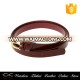 Factory supply unique design skinny Popular unique fashion ladies pu leather belt