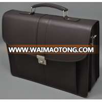 100% Genuine Cow Leather Mens Briefcase laptop bag