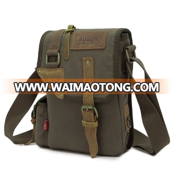 Canvas Man Sling Bag Leisure Shoulder iPad Bag (RS-H601)