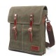 Full Grain Leather Strap Bag Export Shoulder Canvas Bag (RS8586B)