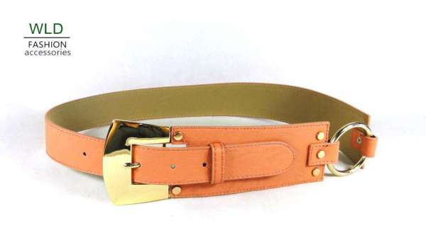 Stud PU&Elastic Fashion PU Belt (KY5327)