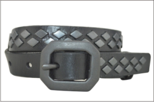 Kid′s Genuine Leather Fashion Stud Belt