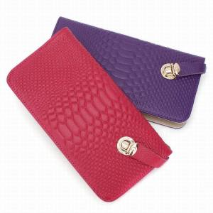 Real Leather Purse Woman Leather Wallet (SR-131235)