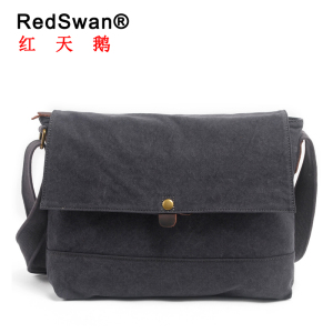 Redswans Multifunctional Versatile Boy Girl Satchel Laptop Bag Crossbody Canvas Leisure Shoulder Working Bag (RS-6003)