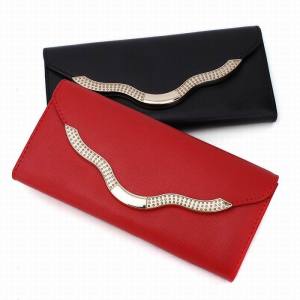 Lady′s Red Purse High Quality Woman Wallet (RS-131233)